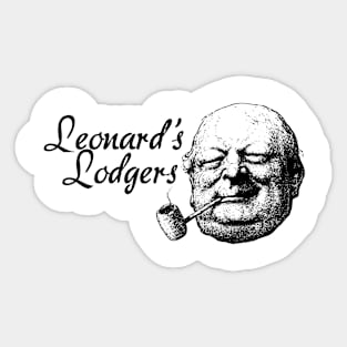 Leonards Lodgers Sticker